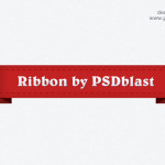 Red Ribbon Graphic PSD