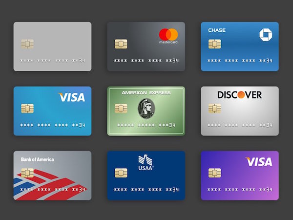 Free Sketchapp Credit Card Templates