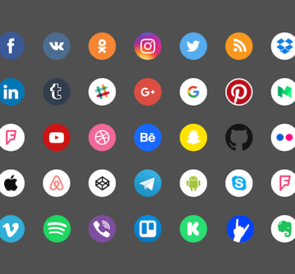 35 Free Social Icons