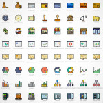 Retro Business Icons Pack